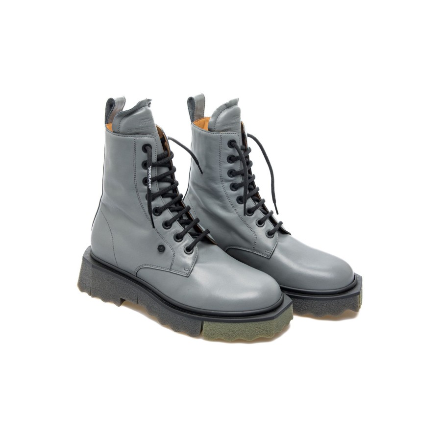 Heren Off white Boots | Off White Laceup Boot