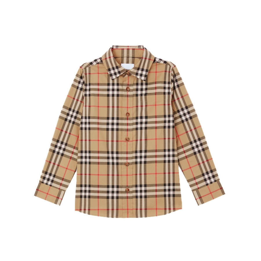 Kids Burberry Kids Clothes | Burberry Kb5 Owen Ls Vint