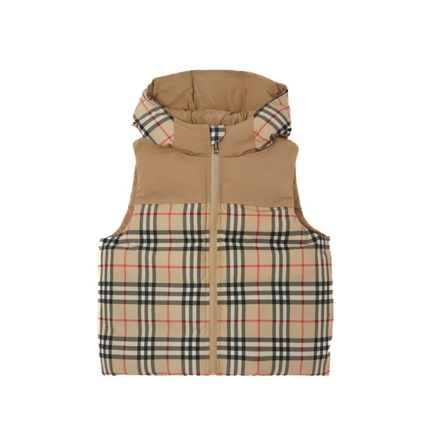 Kids Burberry Kids Clothes | Burberry Kb6 Theo Rvs Gilet