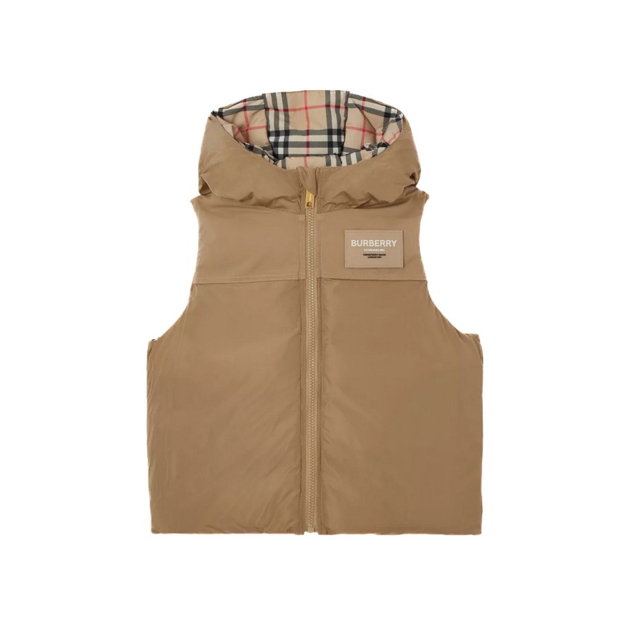 Kids Burberry Kids Clothes | Burberry Kb6 Theo Rvs Gilet