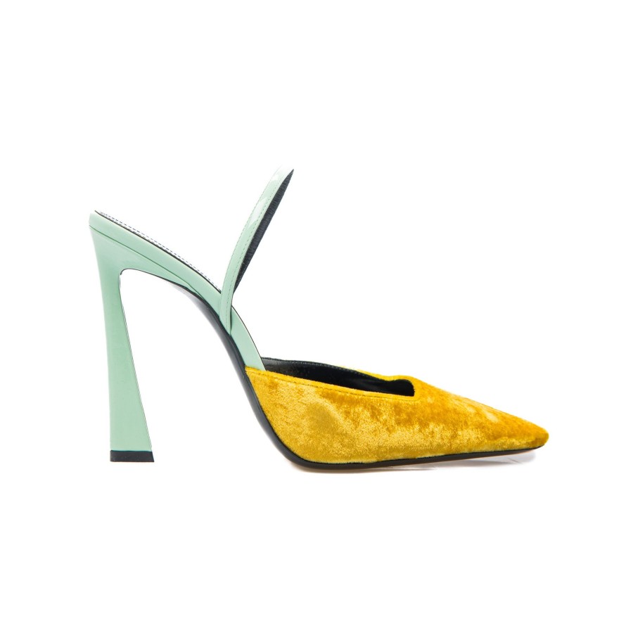 Dames Saint laurent Sandals | Saint Laurent Blade 105 Slingback