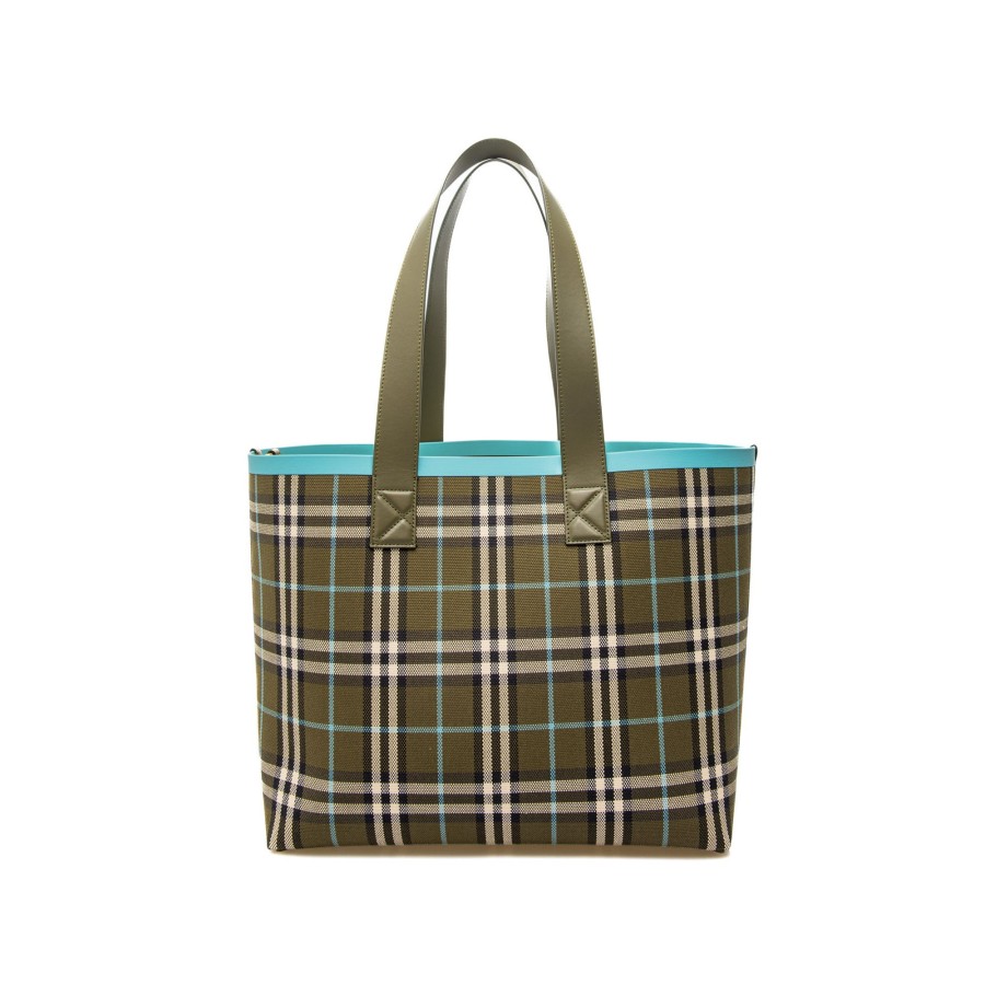 Dames Burberry Casual Bags | Burberry Ll Md London Tote Yuc