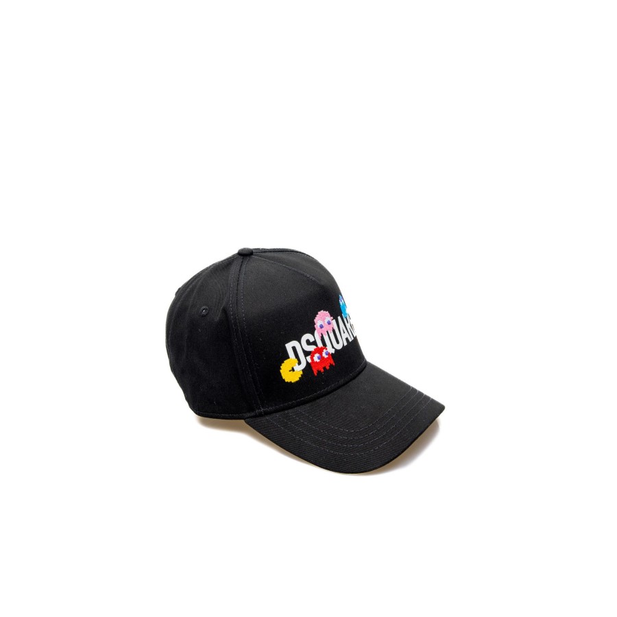 Heren Dsquared2 Caps | Dsquared2 Pac Man Baseball Cap