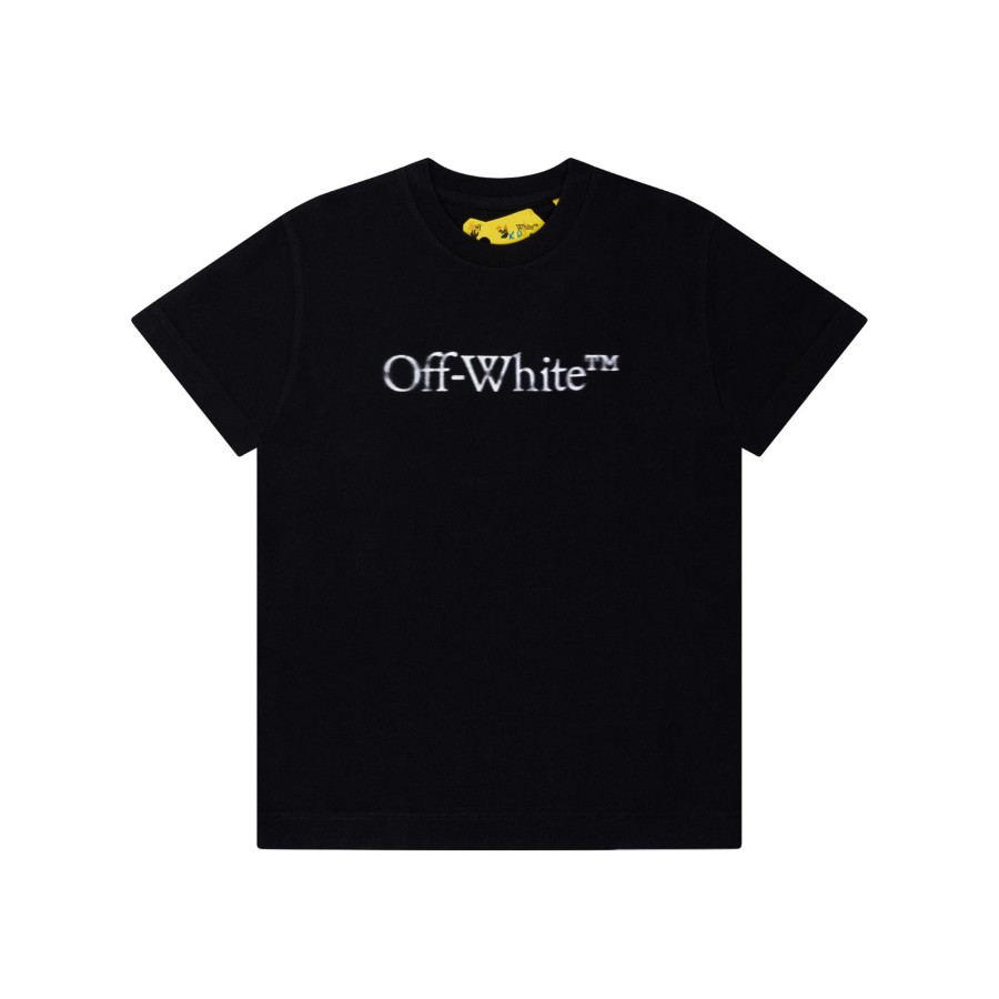 Kids Off white Kids Clothes | Off White Bookish Bit Logo Tee