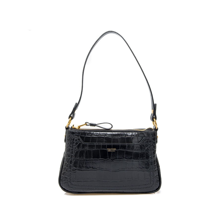 Dames Tom ford Casual Bags | Tom Ford Stamped Croc Mini Bag