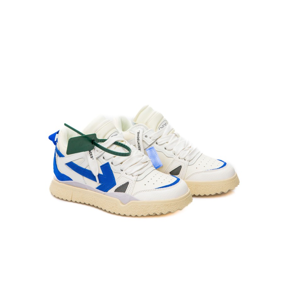 Dames Off white Sneakers | Off White Midtop Sponge Sneaker