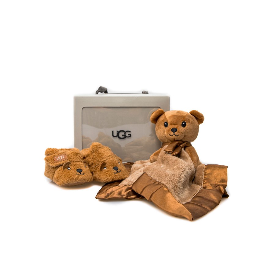 Kids Ugg Kids Boots | Ugg Bixbee+Lovey Bear Stuffie