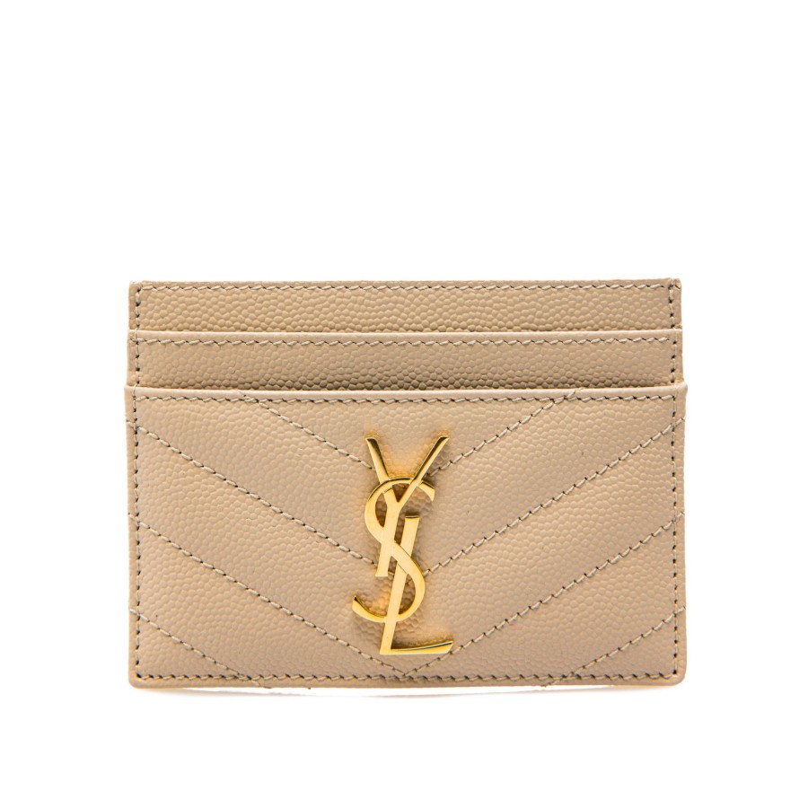 Dames Saint laurent Wallets | Saint Laurent Ysl Pcc (172Y) Monogram