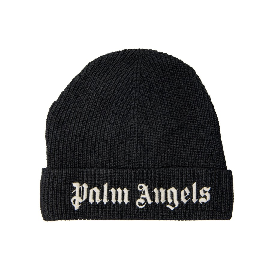 Kids Palm angels Kids Accessoires | Palm Angels Logo Beanie