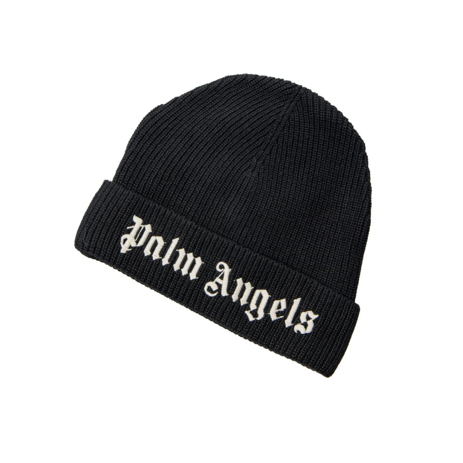 Kids Palm angels Kids Accessoires | Palm Angels Logo Beanie