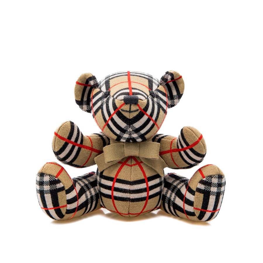 Kids Burberry Kids Accessoires | Burberry Check Sitting Bear