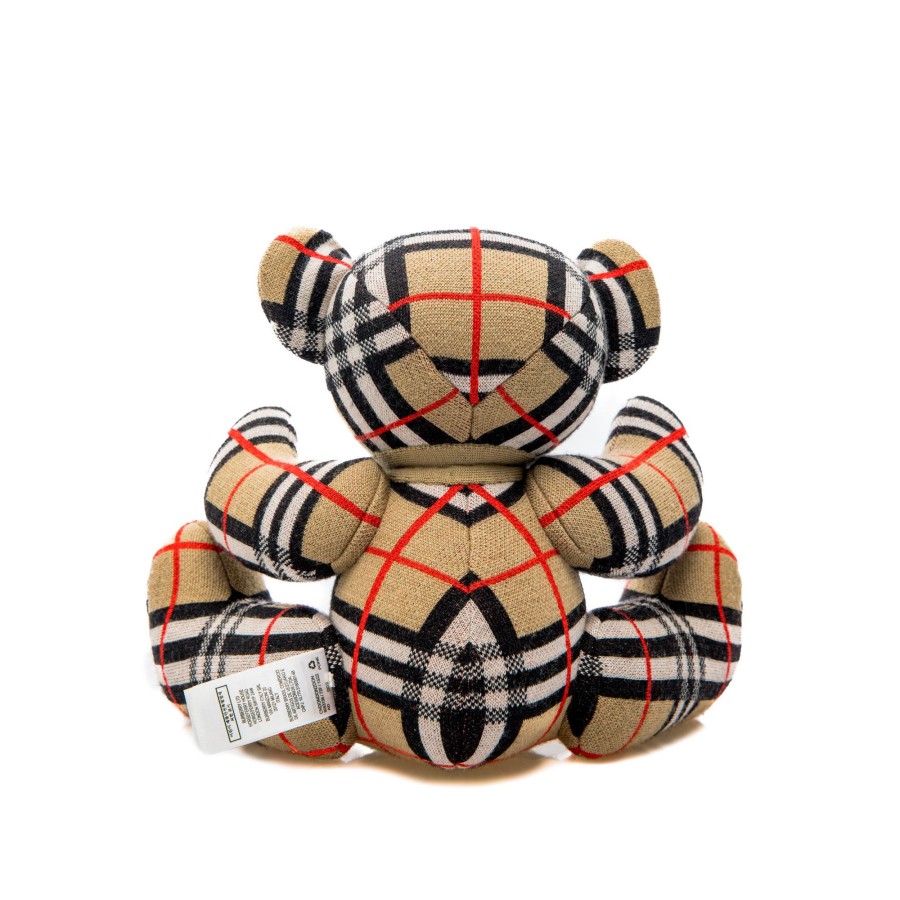 Kids Burberry Kids Accessoires | Burberry Check Sitting Bear