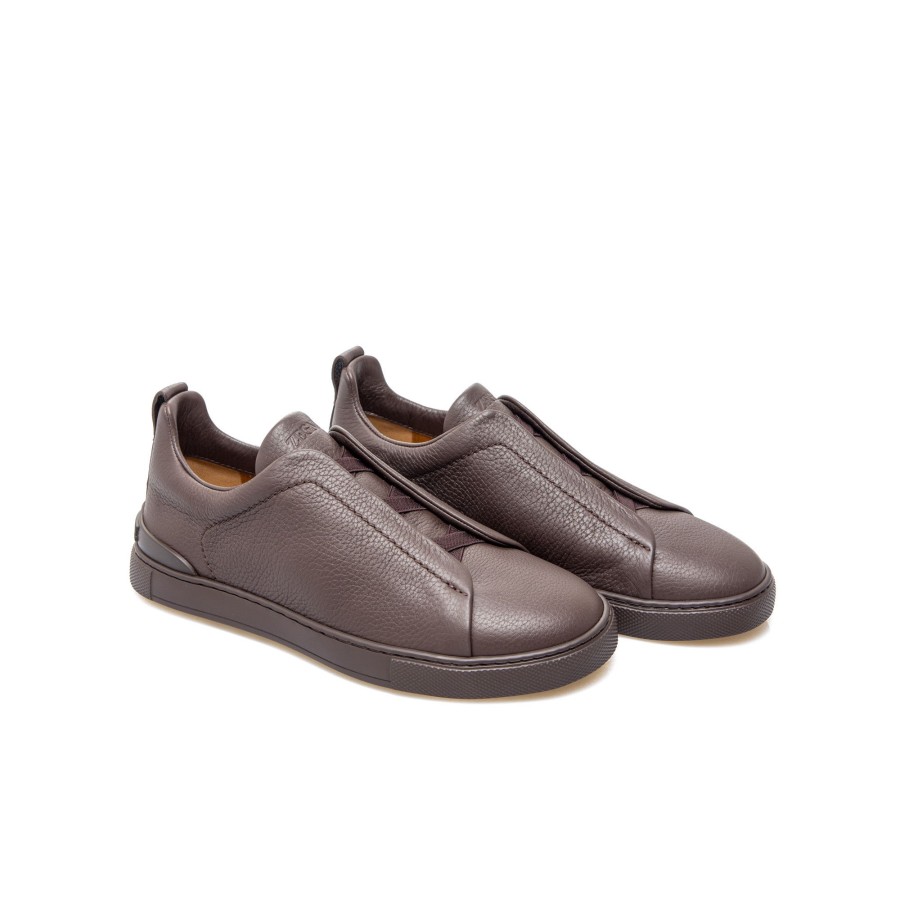 Heren Zegna Sneakers | Zegna Triple Stitch Low-Top